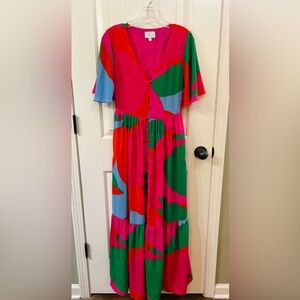 Sugarlips Button Front Maxi Dress - Never Worn!